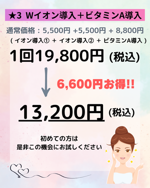 トリプルイオン導入